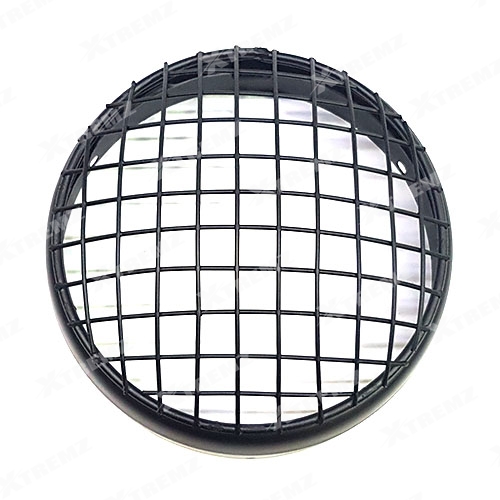 Xtremz Headlight Mesh Cover For Royal Enfield Classic 350 500 Black Color