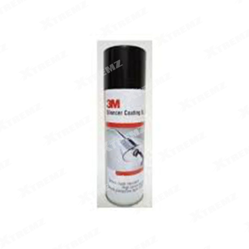 3M Bike Care Silencer Coating Spray Paint Silver Color