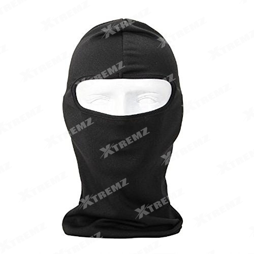 Xtremz Full Face Mask / Balaclava - Black Color