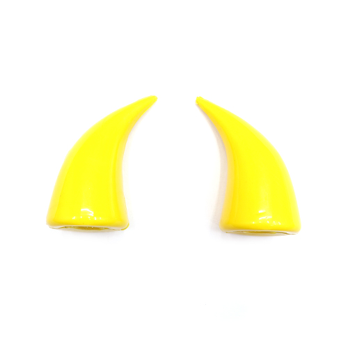 Xtremz Helmet Horns - Yellow Color